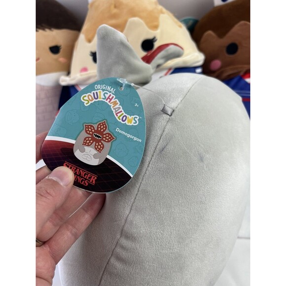 Squishmallows Plush 10” Stranger Things Demogorgon Eleven USS Btrscotch Choc Pud - Picture 3 of 10